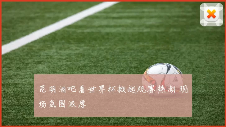 昆明酒吧看世界杯掀起观赛热潮 现场氛围浓厚