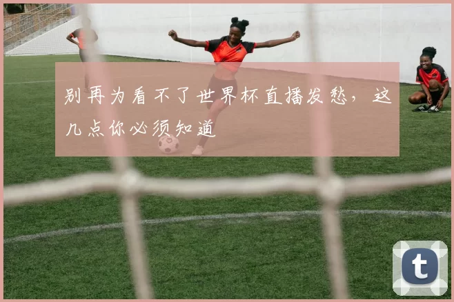 别再为看不了世界杯直播发愁,这几点你必须知道