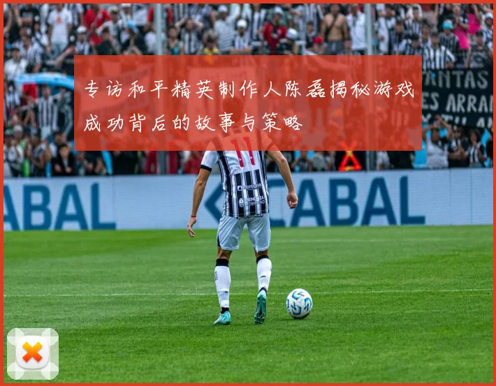 专访和平精英制作人陈磊揭秘游戏成功背后的故事与策略