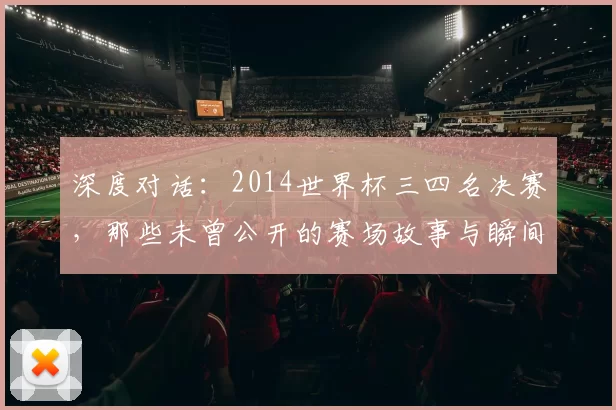 深度对话:2014世界杯三四名决赛,那些未曾公开的赛场故事与瞬间