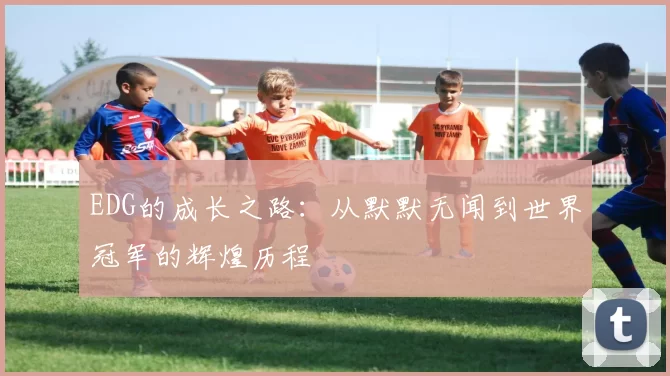EDG的成长之路:从默默无闻到世界冠军的辉煌历程